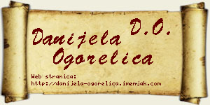 Danijela Ogorelica vizit kartica